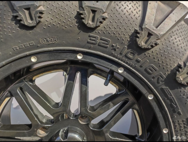 Колеса MSA R16x7.0 шины motoclaw 32x10-16R 4шт бу  